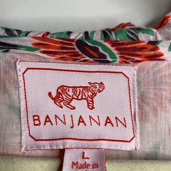 Banjanan Pink Floral Print Maxi Dress - Picture 2 of 4